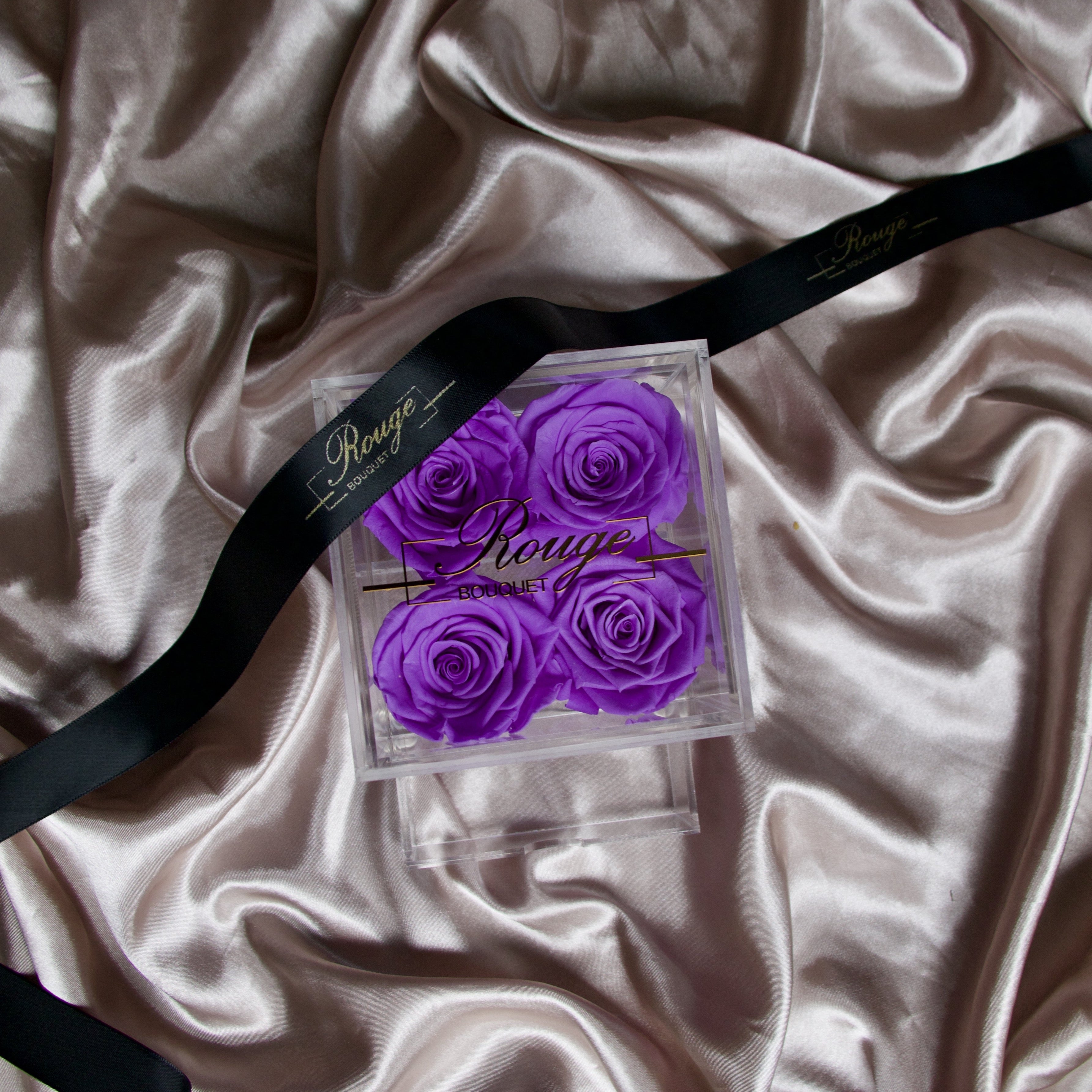 Rina Rose Small Acrylic with Drawer